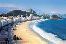 Copacabana beach in Rio de Janeiro