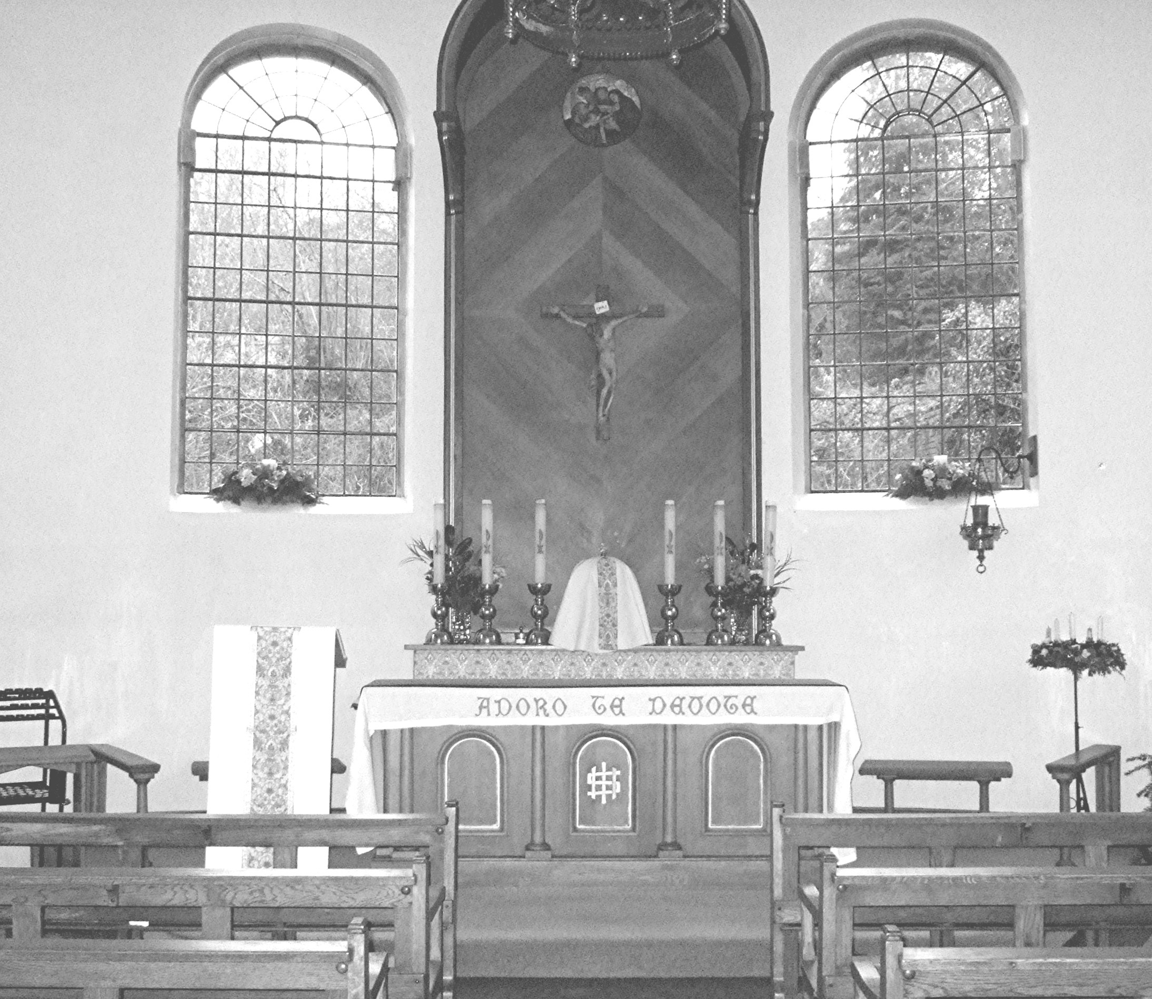 Inside Holy Family Church today